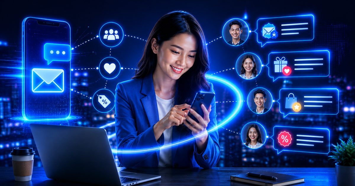 ใช้ทำ Retention Marketing และดูแลลูกค้าเก่า